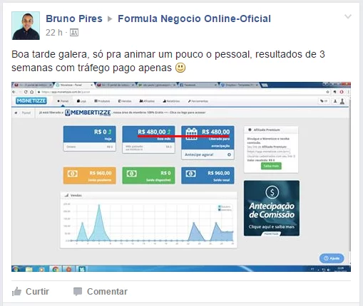 Depoimento Fórmula Negócio Online